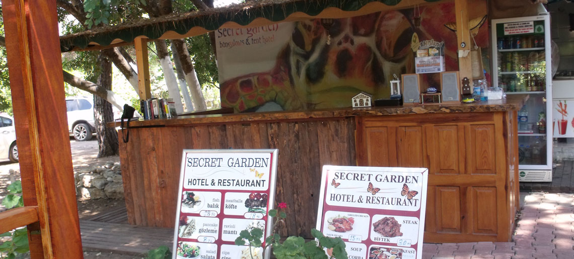 ÃÄ±ralÄ± Secret Garden restaurant